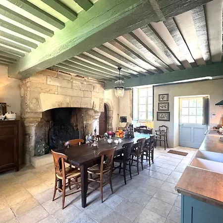 Chateau Classe Avec Piscine Et Billard - Demeure D'exception 25 Pers فيلة
