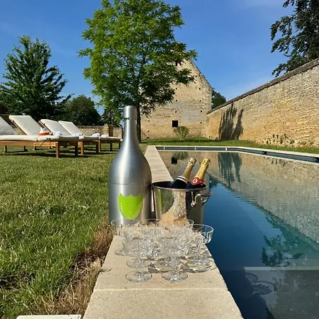 Villa Le Chateau De Grisy -13p Et Sa Ferme -9p, Piscine *
