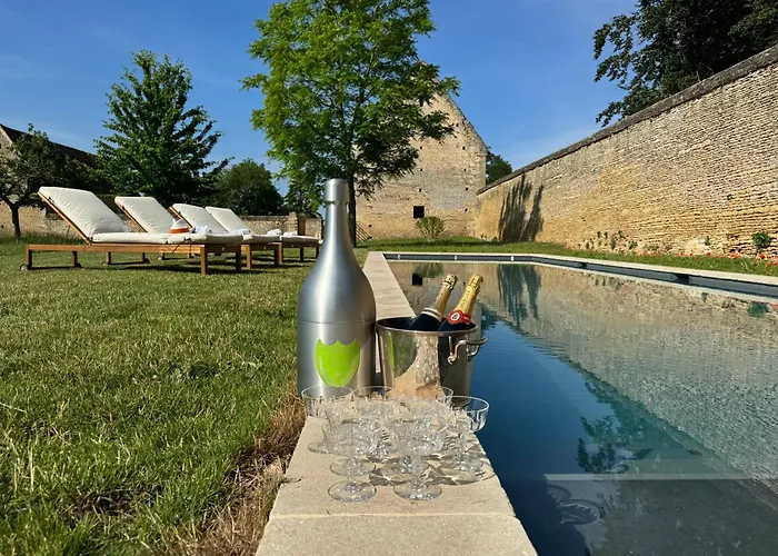 别墅 Le Chateau De Grisy Avec Services - Elegant - Piscine - Calme *